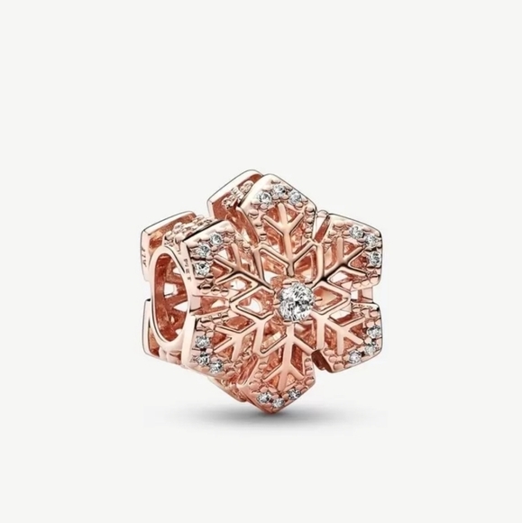 Pandora Festive Snowflake Charm - Picture 1 of 10